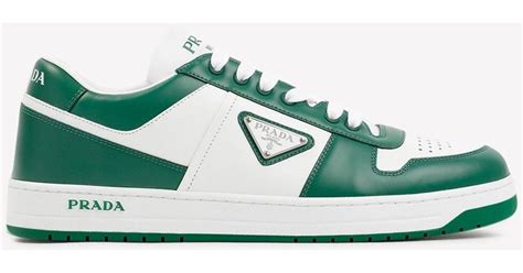 green prada sneakers women's|prada sneakers men green.